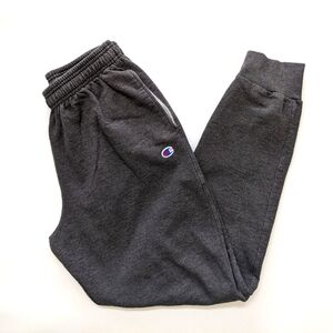 Champion Athletic grey sweatpants joggers, youth large